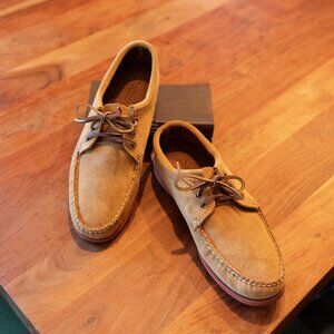 Quoddy Blucher Shoe: Toast Suede, Size 9.5, Never Worn